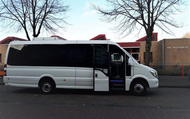 schoolreisje met de minibus